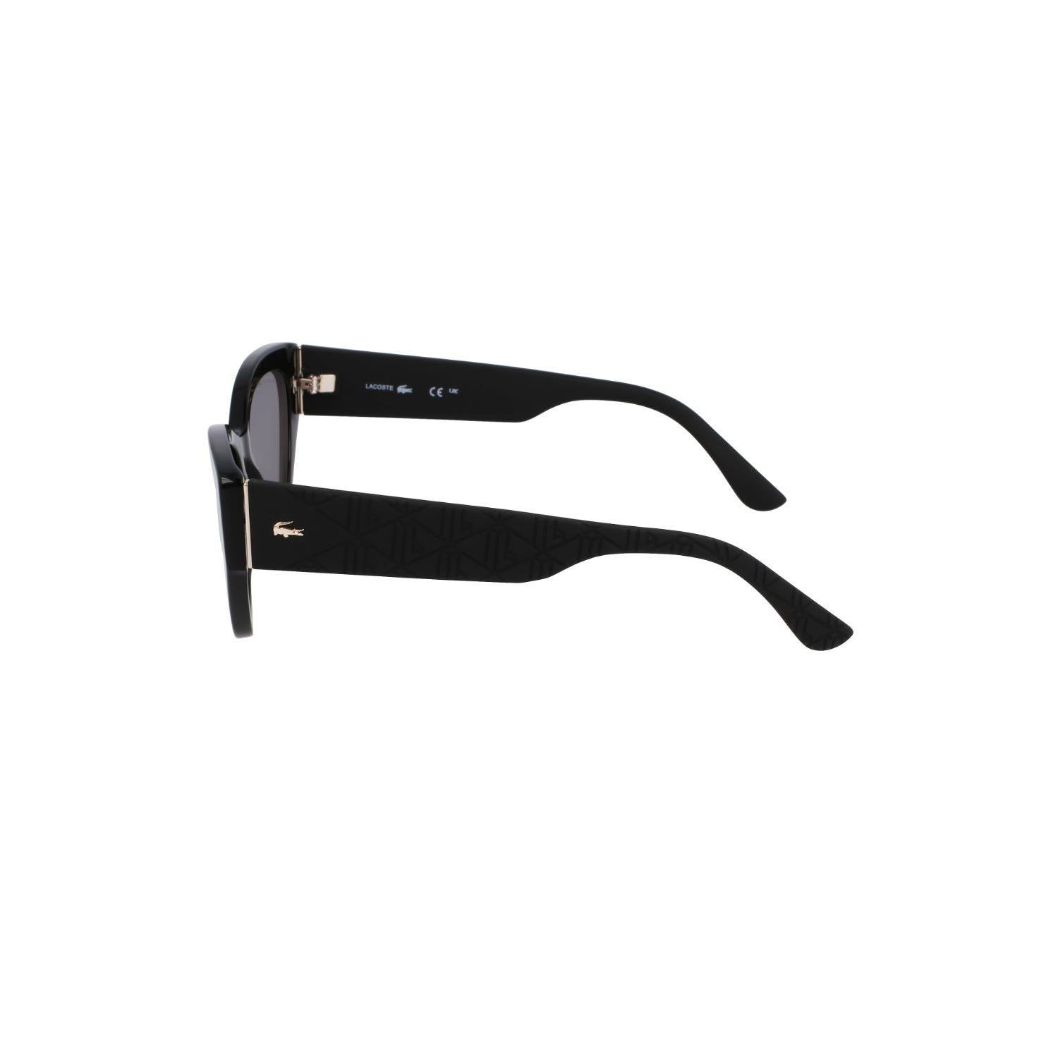 Lacoste L6047S 001 54 Kadın Geometrik Siyah Kemik Güneş Gözlüğü