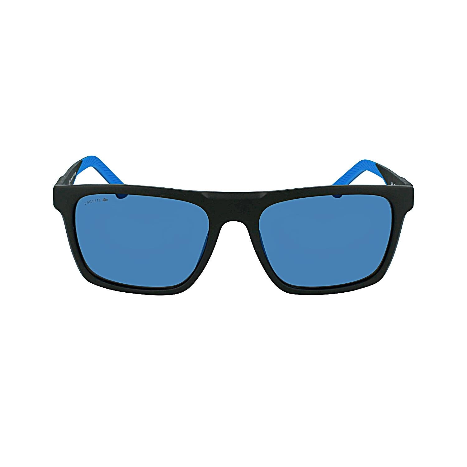 Lacoste L957S 002 56 Erkek Siyah Dikdörtgen  Güneş Gözlüğü