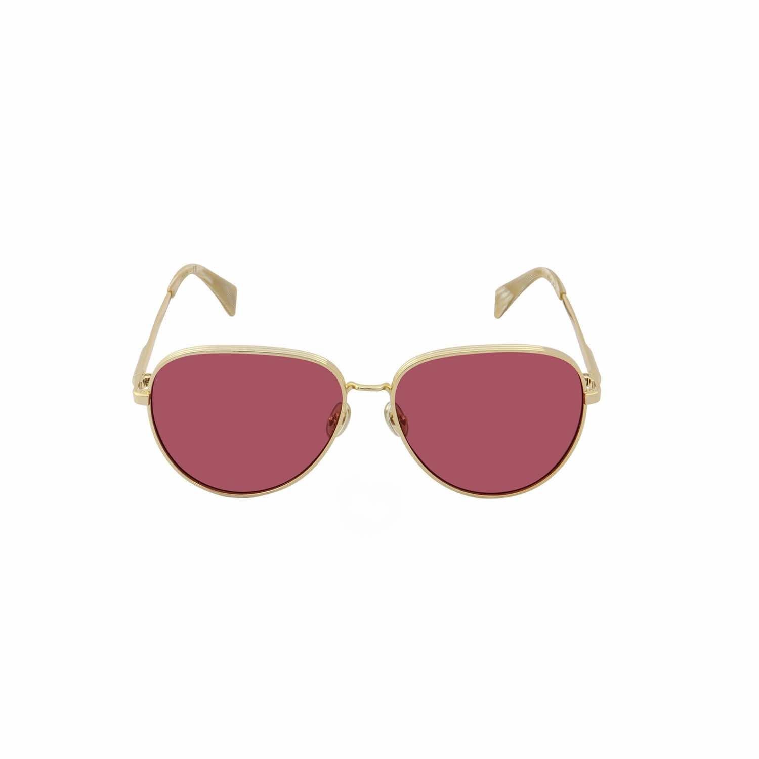 Lanvin Lnv 107s 716 61 Kadın Damla Gold Metal Güneş Gözlüğü