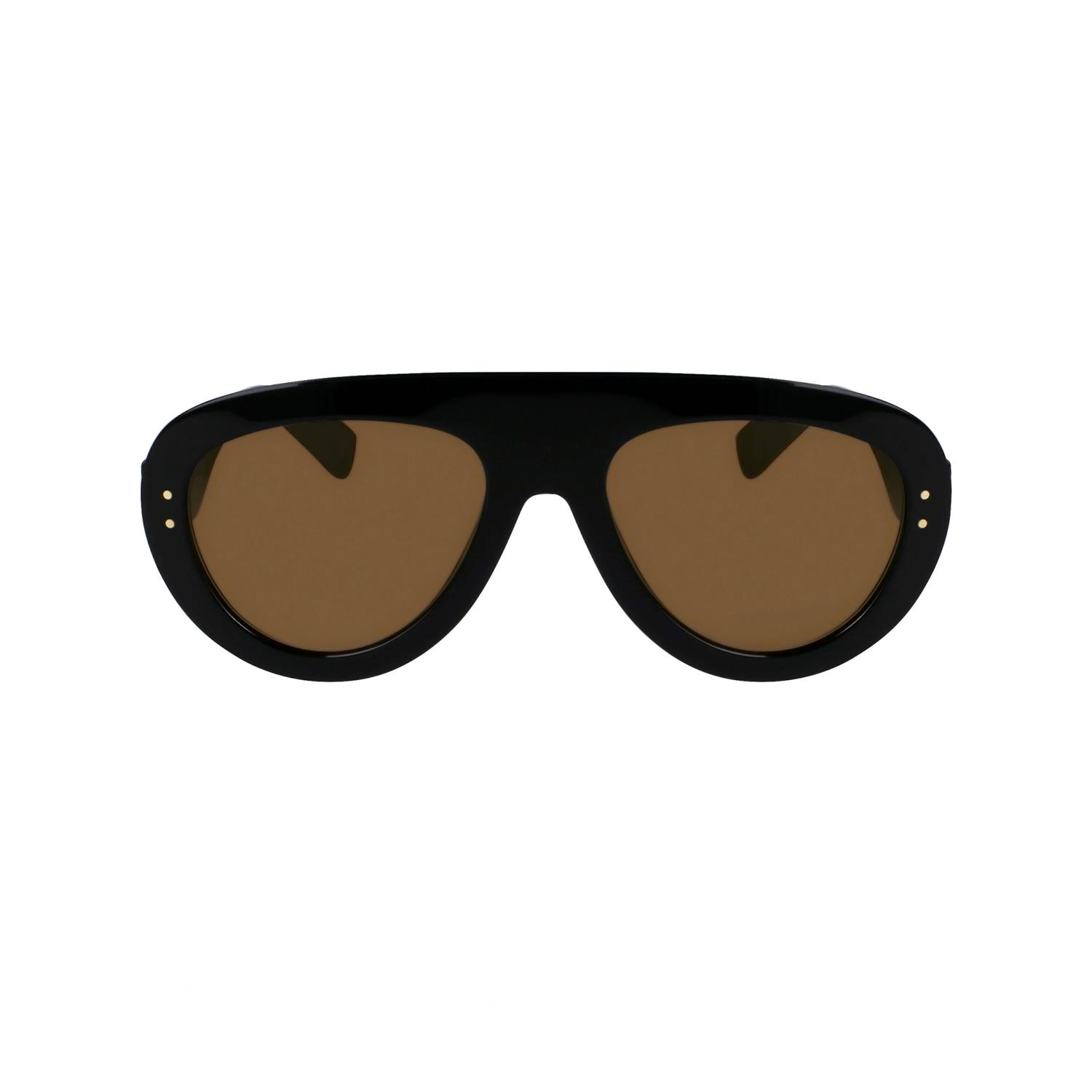 Lanvin LNV 666S 001 57 Unisex Damla Siyah Kemik Güneş Gözlüğü