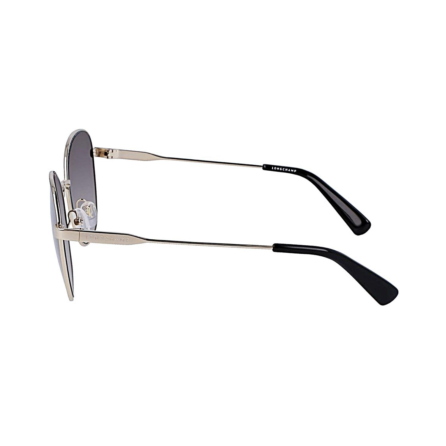 Longchamp LO164S 728 57 Kadın Metal Geometrik Güneş Gözlüğü