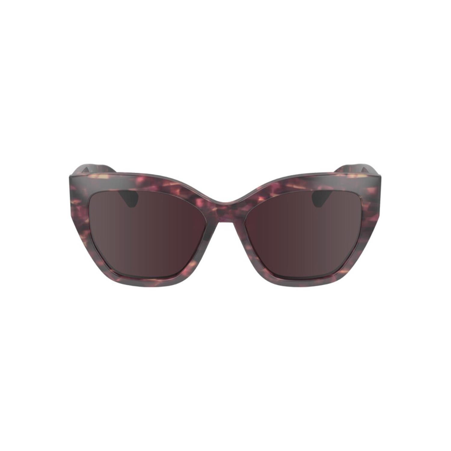 Longchamp LO741S 606 55 Kadın Cat Eye Kırçıllı Kemik Güneş Gözlüğü