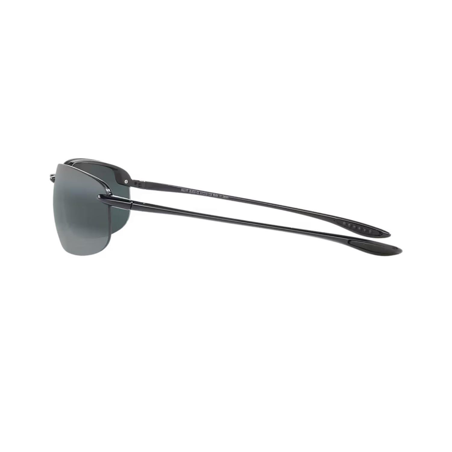 Maui Jim MJ 0456S 001 68 Aynalı Erkek Yastık Siyah Metal Güneş Gözlüğü