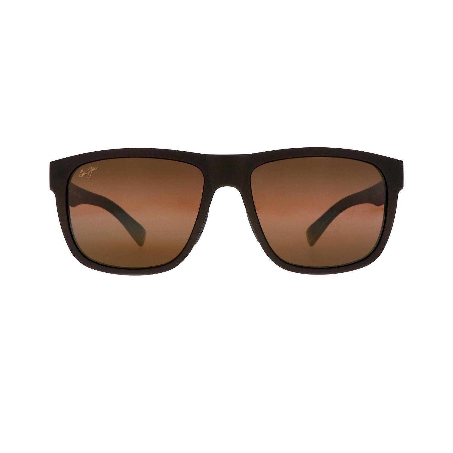 Maui Jim MJ 0670S 002 57 Polarize Erkek Kare Füme Kemik Güneş Gözlüğü