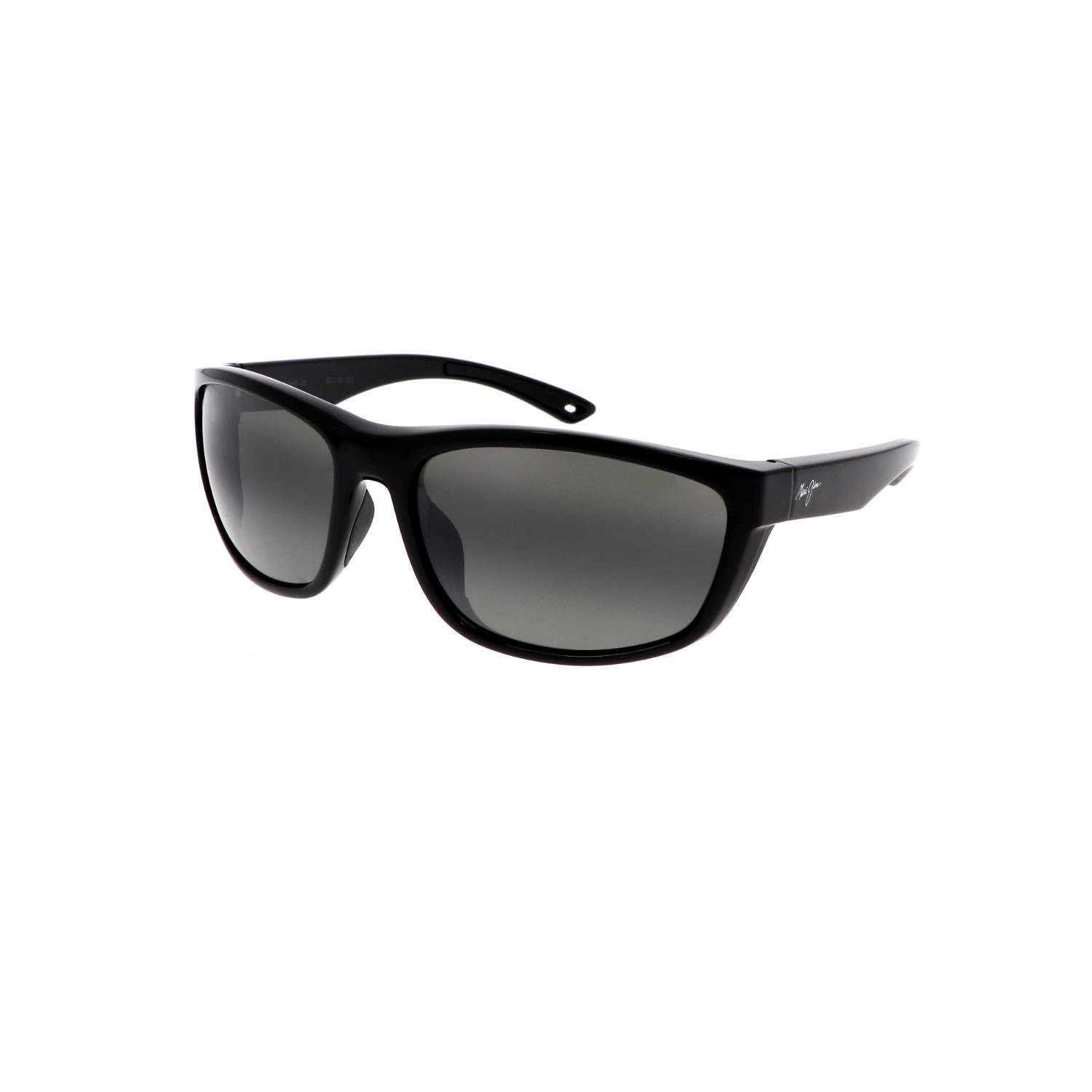 Maui Jim MJ 0869S 001 62 Aynalı Polarize Erkek Yastık Siyah Kemik Güneş Gözlüğü