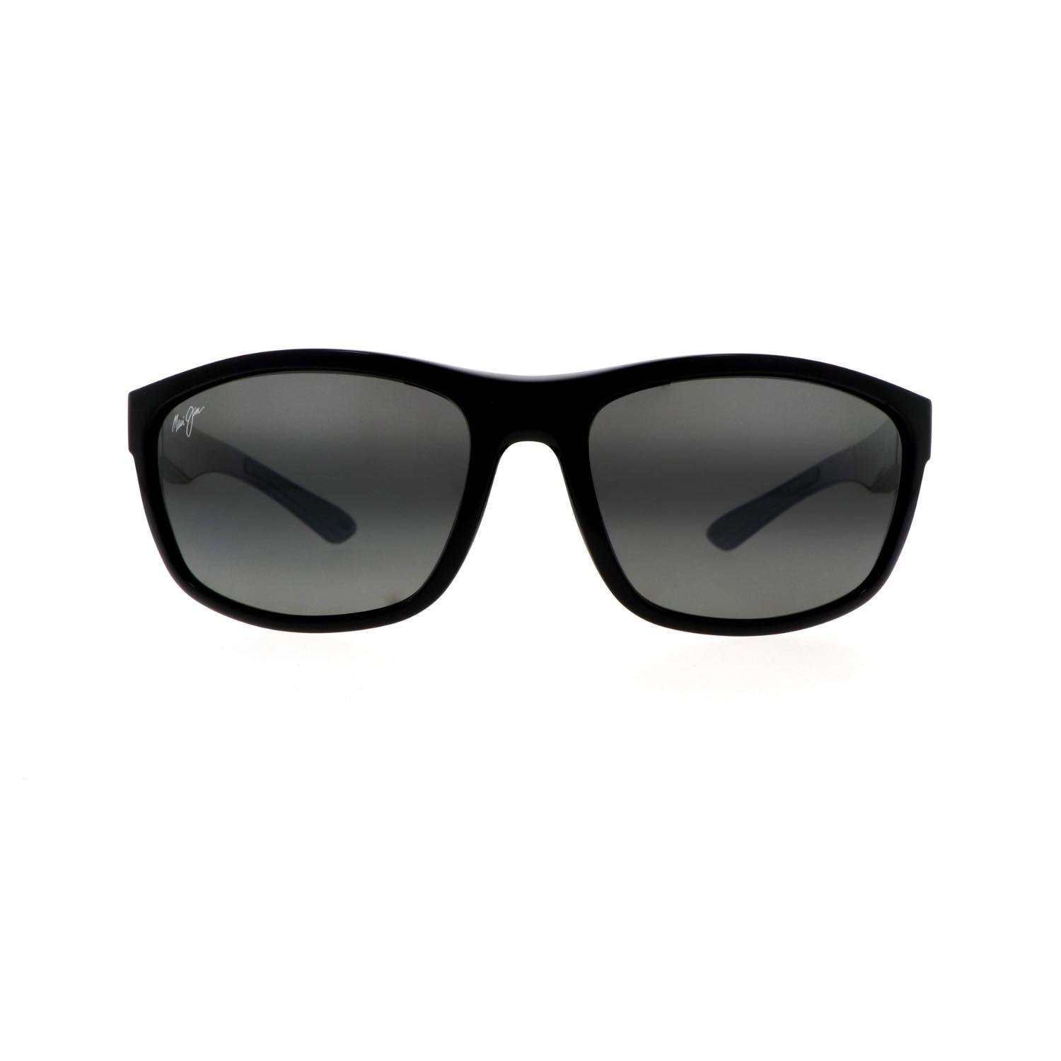 Maui Jim MJ 0869S 001 62 Aynalı Polarize Erkek Yastık Siyah Kemik Güneş Gözlüğü