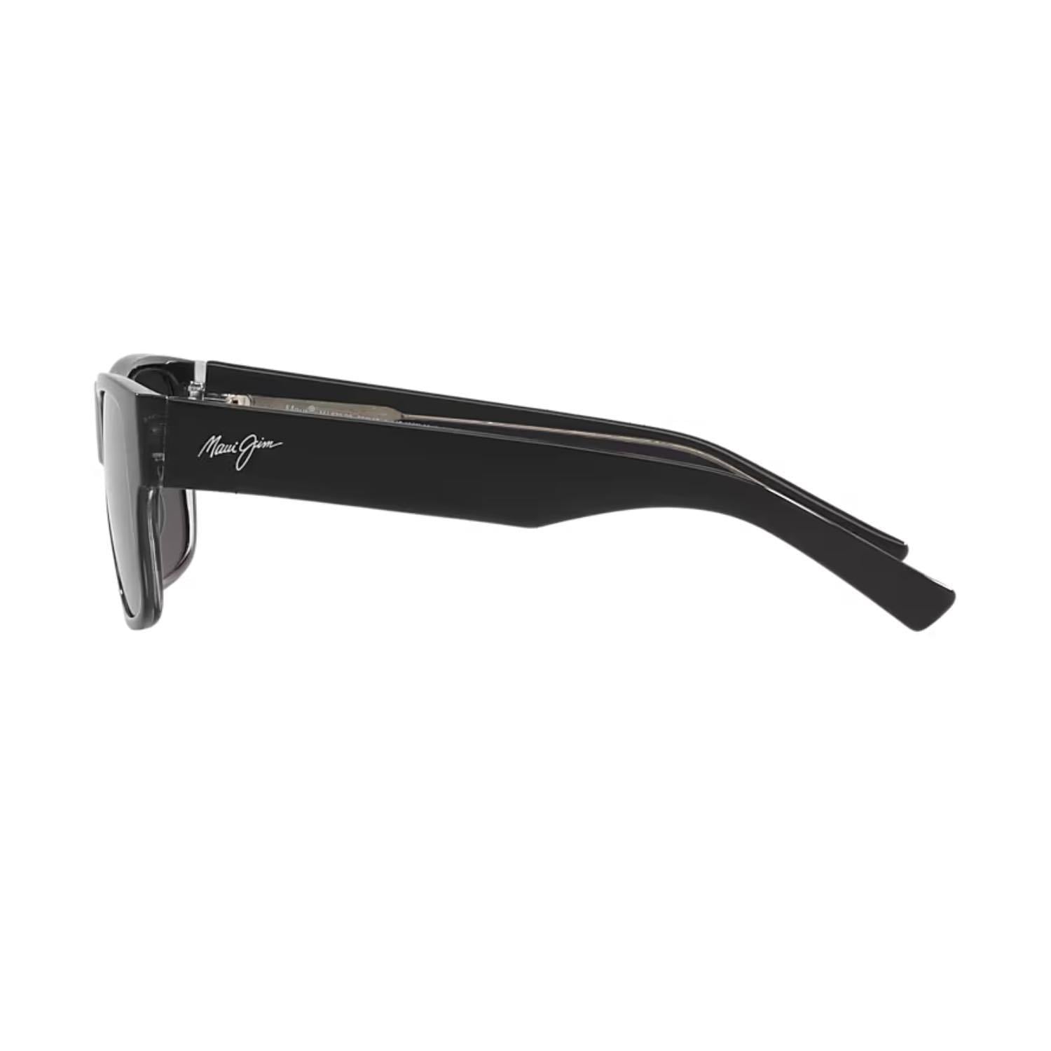 Maui Jim MJ 0873S 001 56 Unisex Kare Siyah Kemik Güneş Gözlüğü