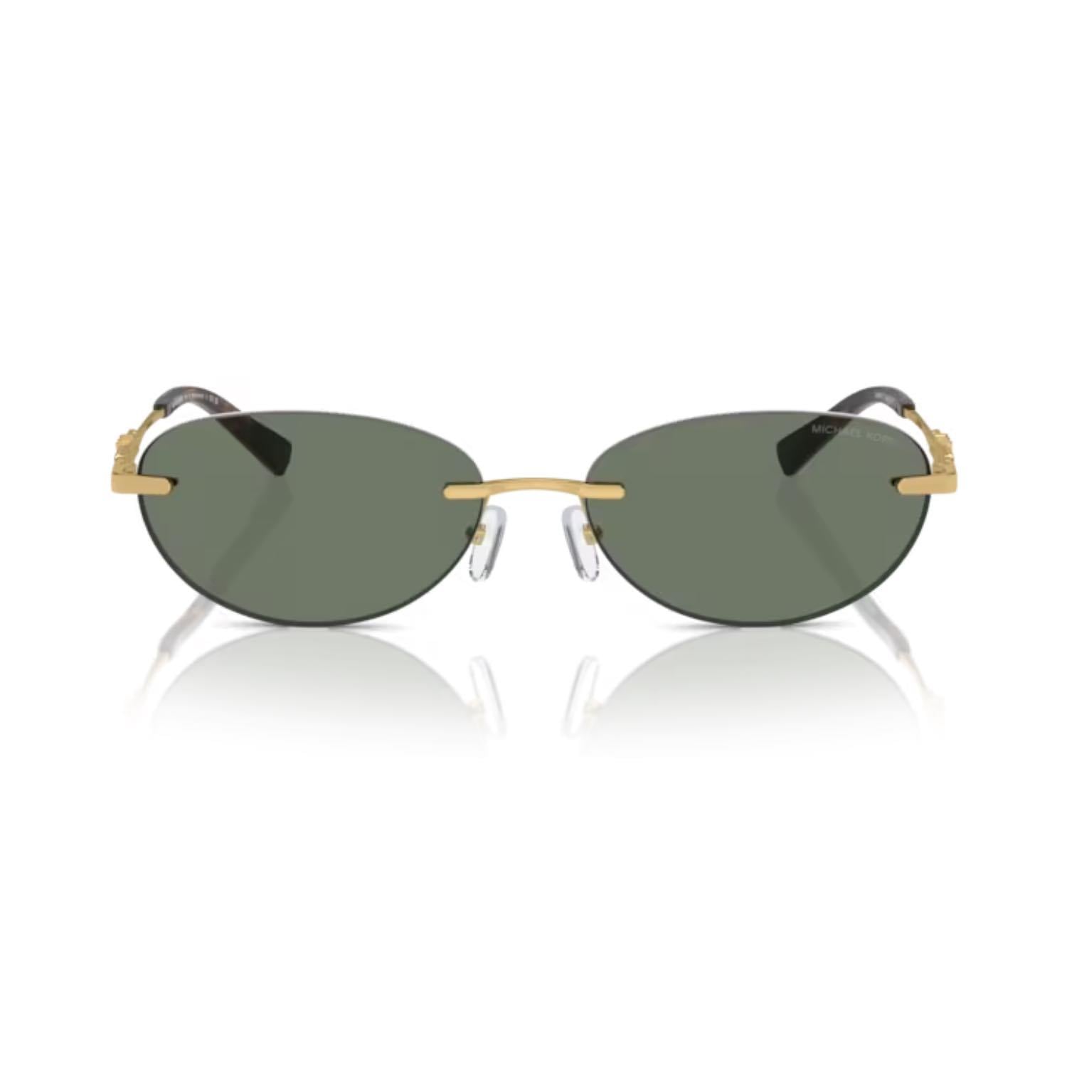Michael Kors MK 1151 18963H 58 Manchester Kadın Oval Gold Metal Güneş Gözlüğü