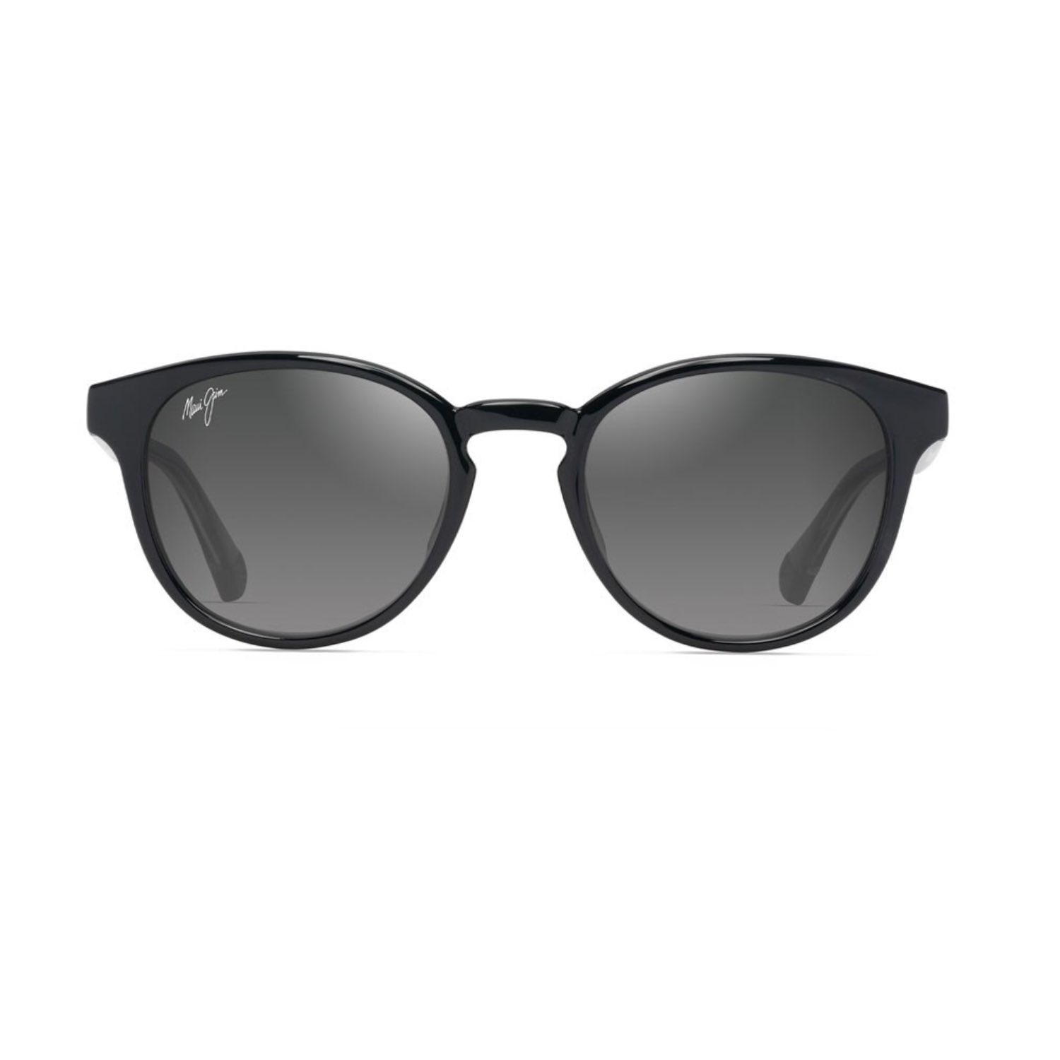 MJ0636S 00114 50 Unisex Polarize Degrade Siyah Oval Kemik Güneş Gözlüğü