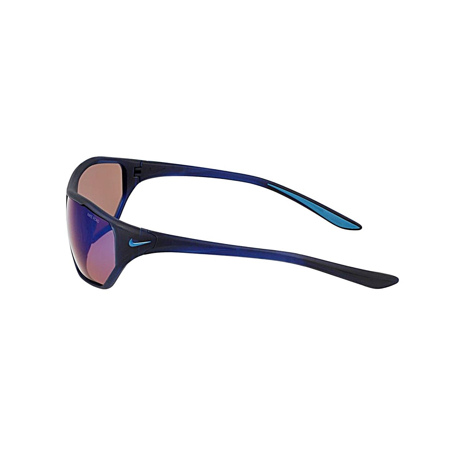 Nike AERO DRIFT E DQ0999 410 65 Erkek Siyah Geometrik Güneş Gözlüğü