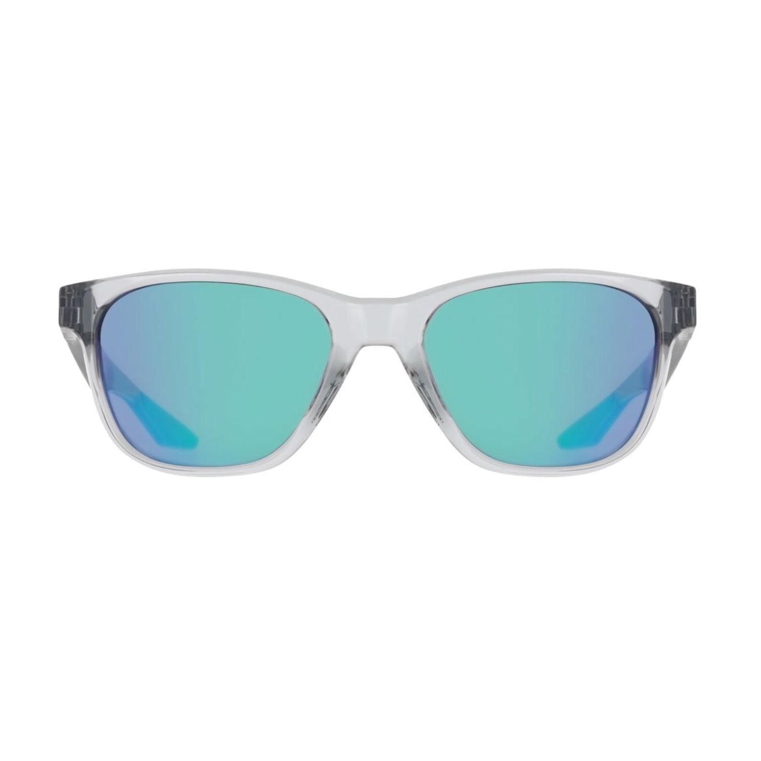 NIKE Explore Sway IO0102X 012 53 Unisex Kare Şeffaf Gri Aynalı Kemik Güneş Gözlüğü