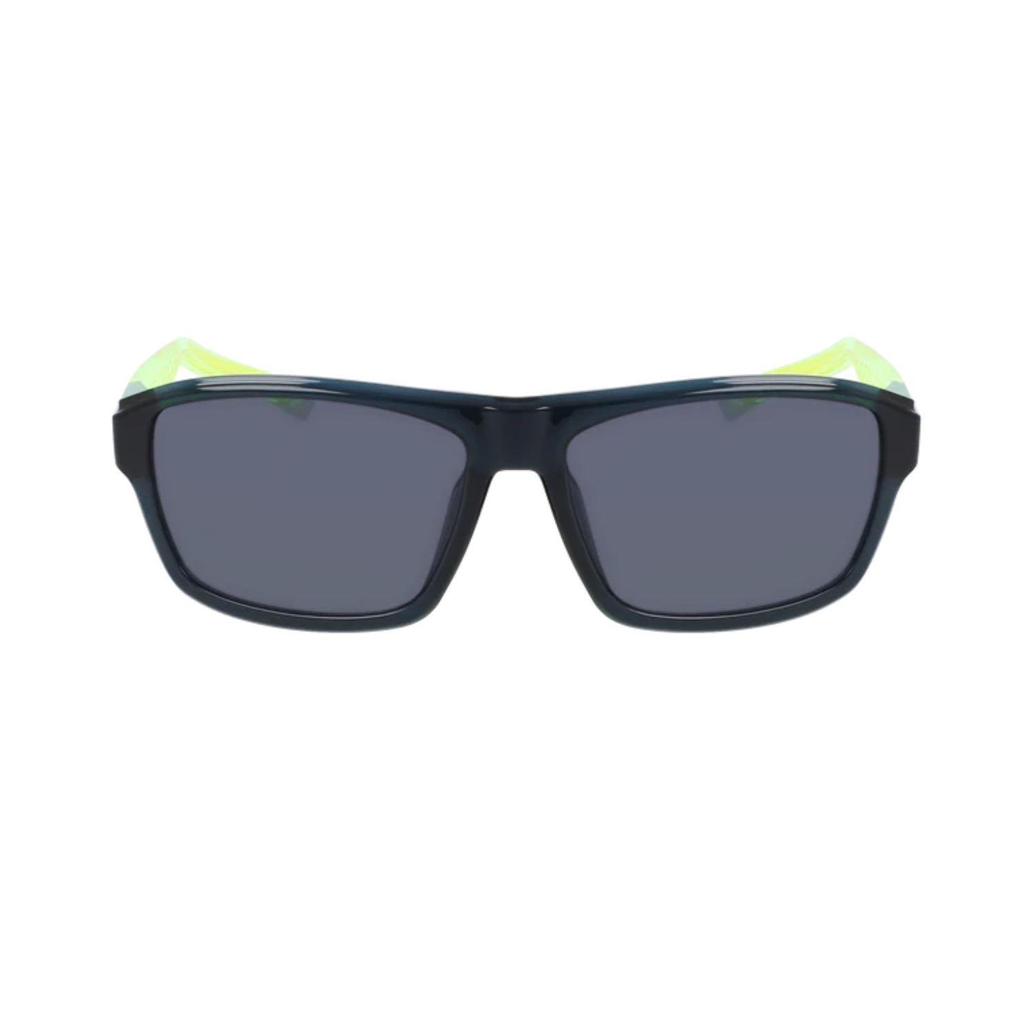 NIKE LIVEFREE TEMPO EV 24044 414 56 Unisex Dikdörtgen Siyah Kemik Güneş Gözlüğü