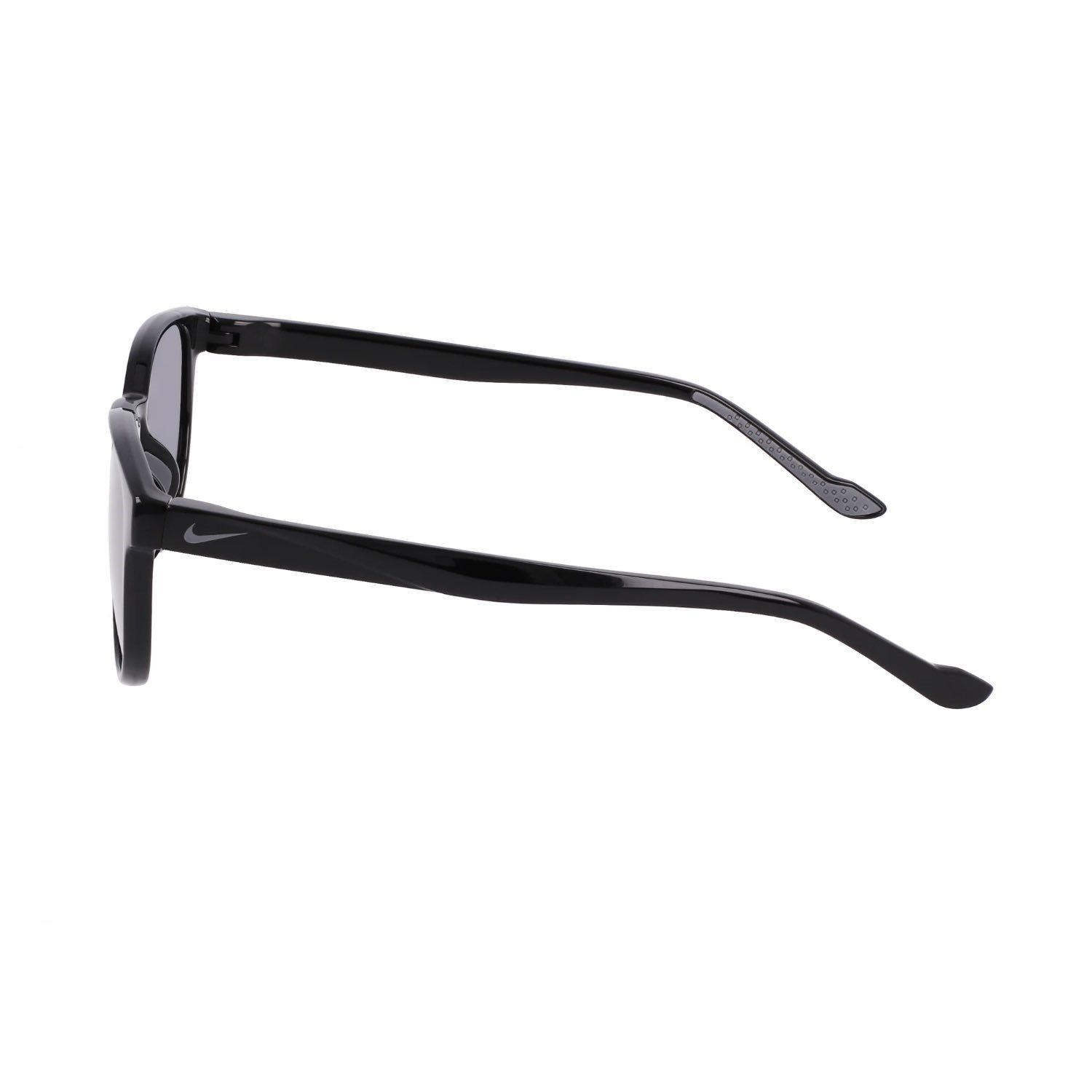 NIKE Temper Flow IF1101X 010 53 Unisex Oval Siyah Kemik Güneş Gözlüğü