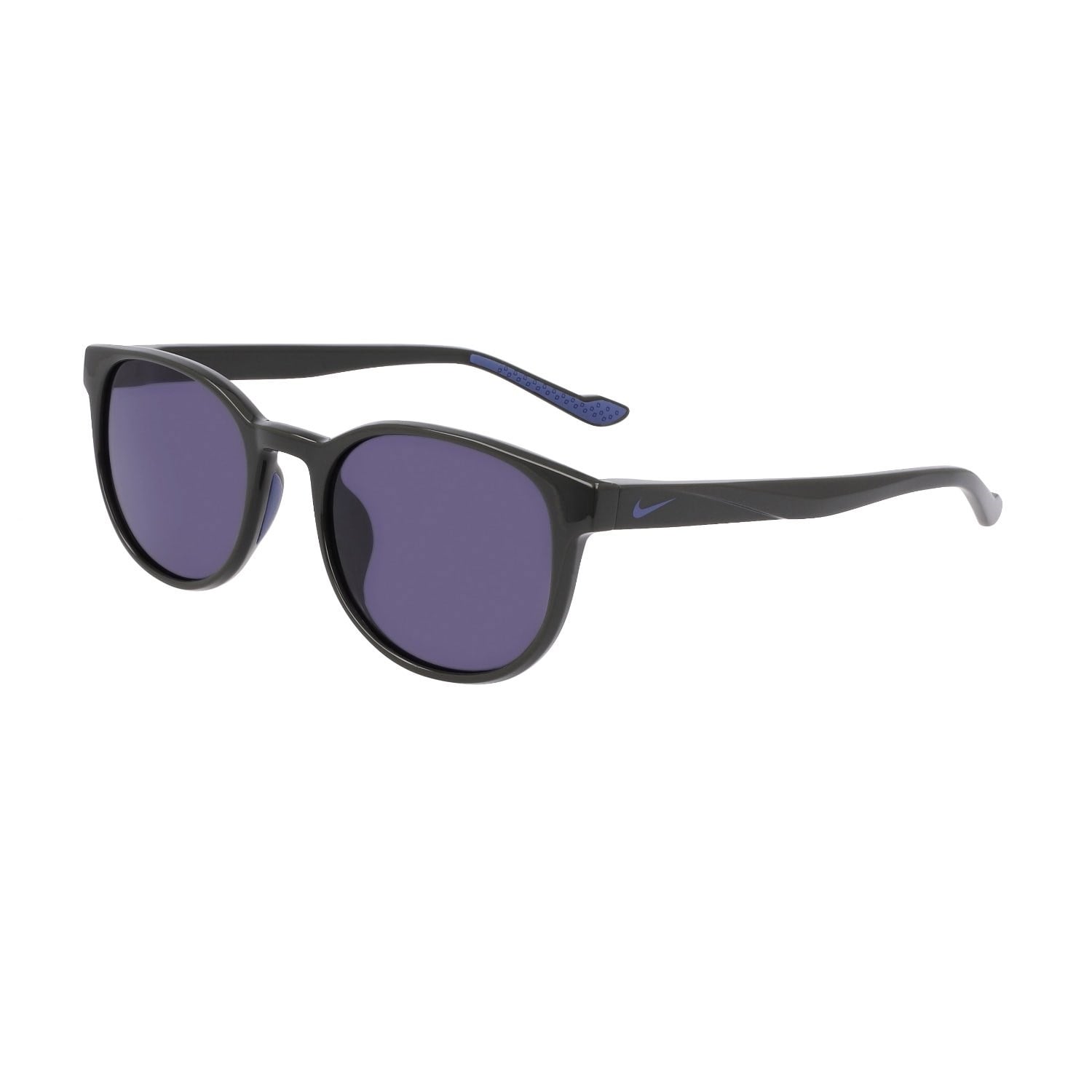 NIKE Temper Flow IF1101X 355 53 Unisex Oval Yeşil Aynalı Kemik Güneş Gözlüğü