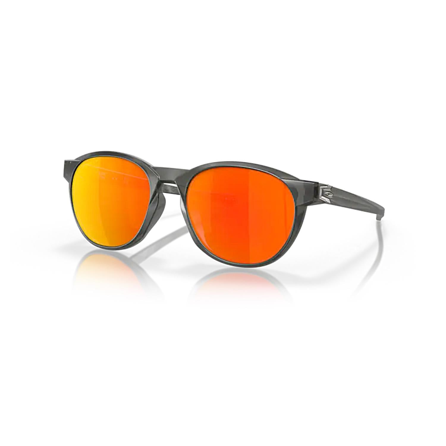 Oakley 0OO9126 912604 54 Reedmace Outdoor Polarize Aynalı Yuvarlak Mat Füme Güneş Gözlüğü