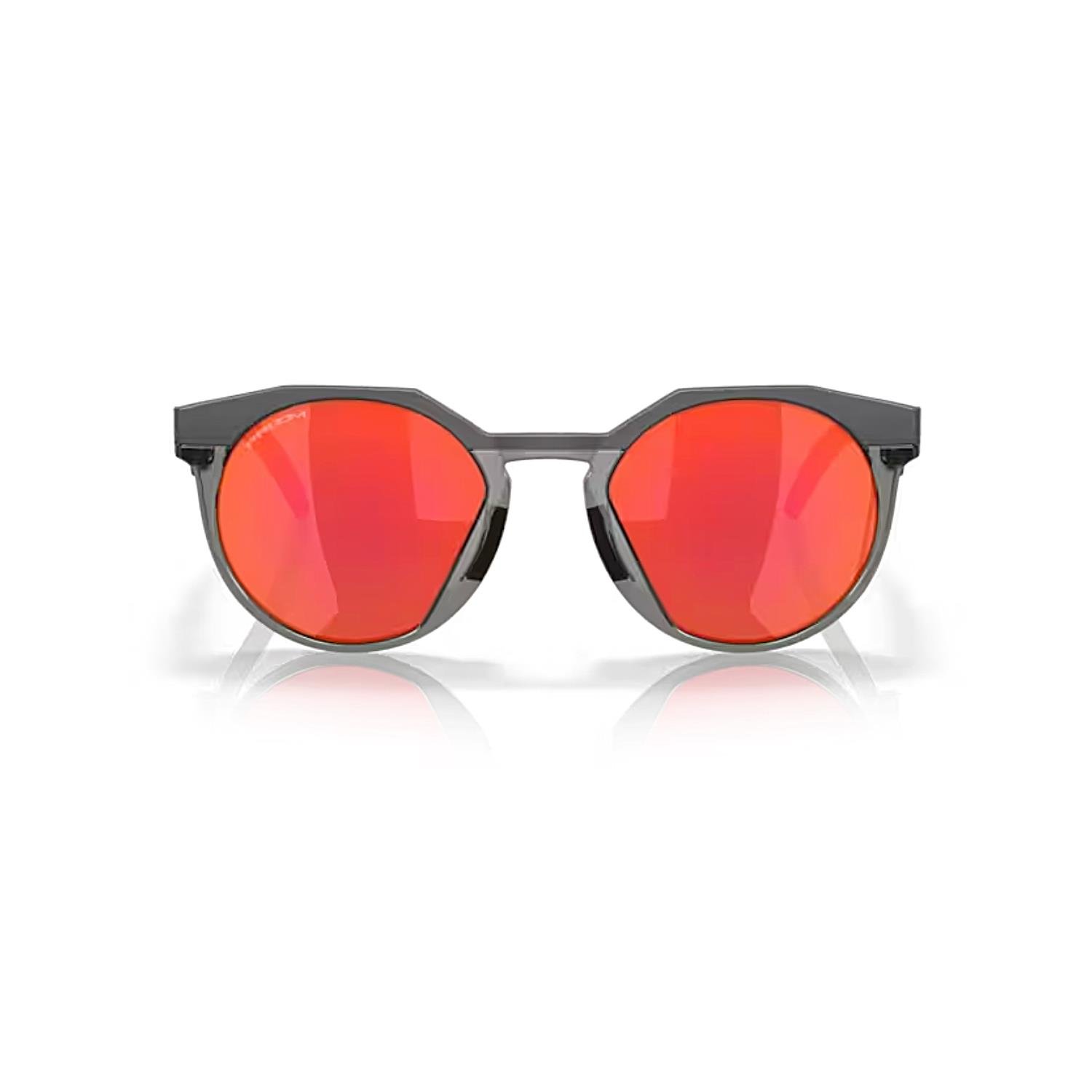 Oakley 0OO9242 924202 52 Hstn Outdoor Aynalı Yuvarlak Mat Karbon Güneş Gözlüğü