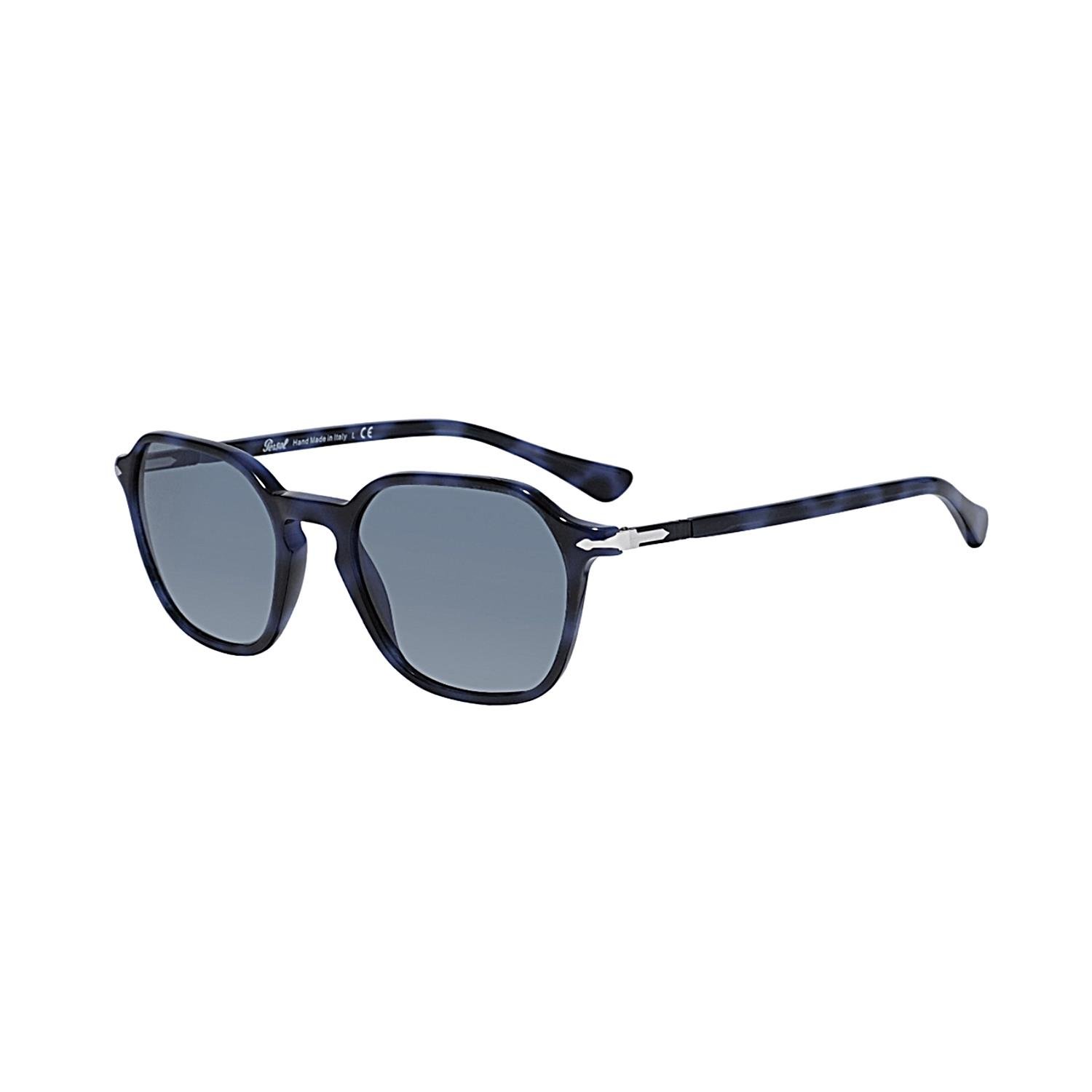 Persol 3256S\1099/56/51 Erkek Lacivert Geometrik Güneş Gözlüğü