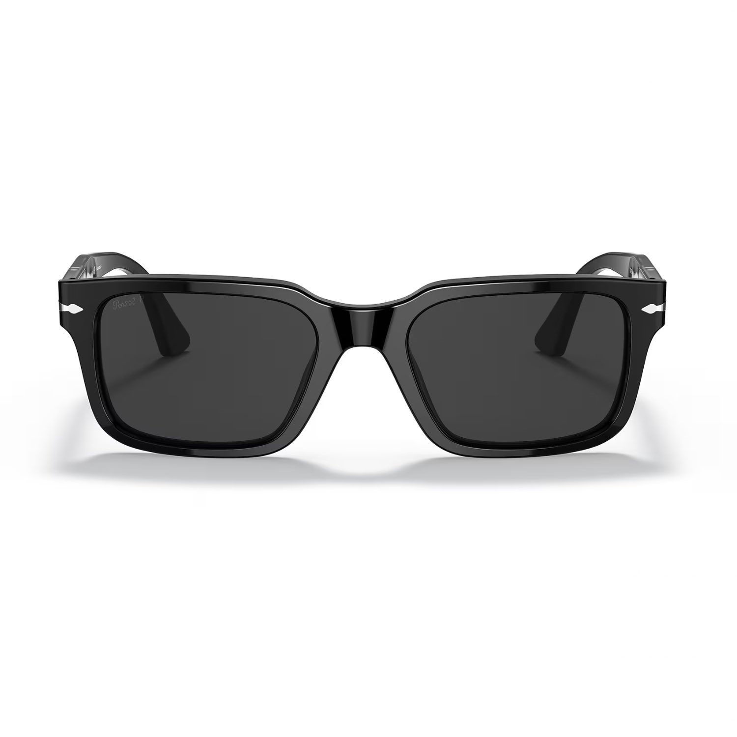Persol PO 3272S 9548 53 Unisex Polarize Dikdörtgen Siyah Kemik Güneş Gözlüğü