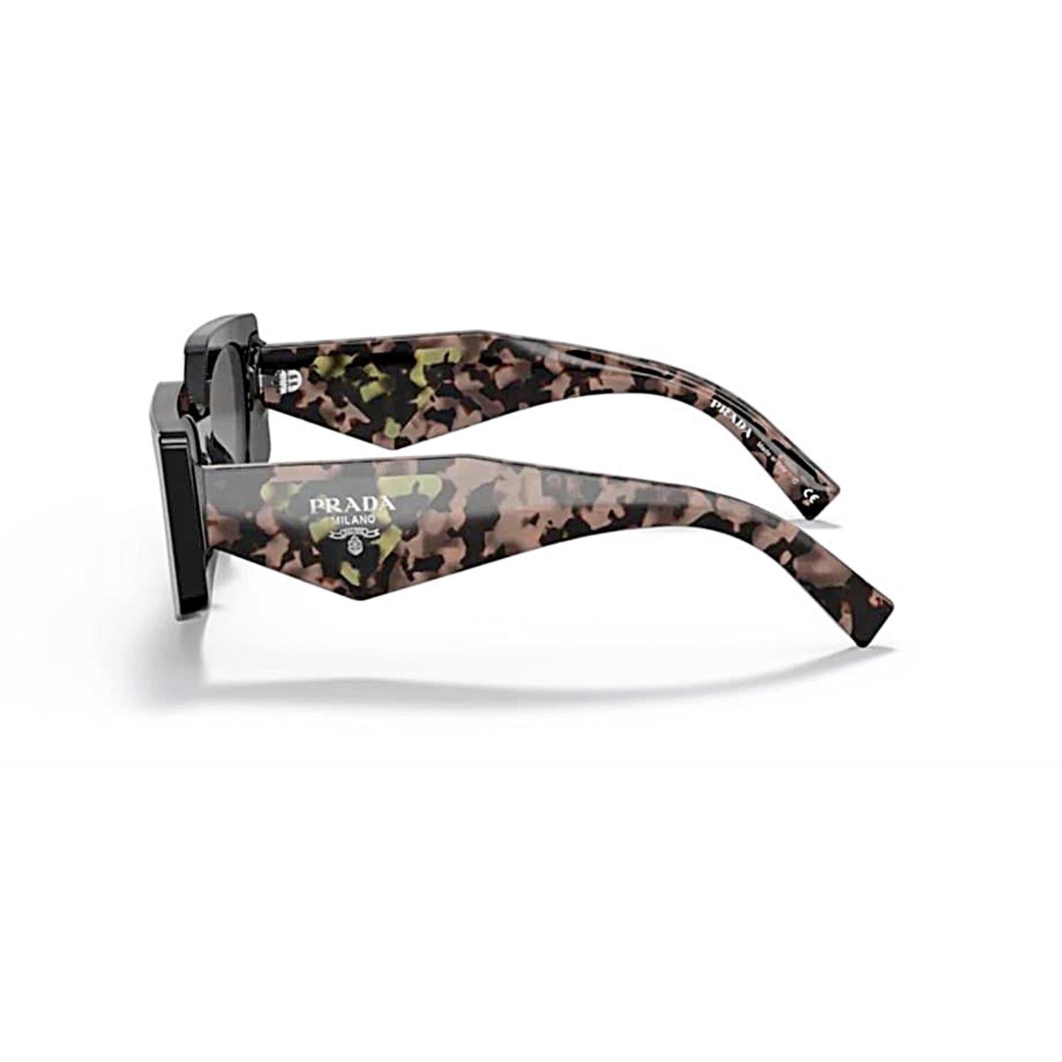 Prada 15YS 1AB5S0 51 Kadın Siyah Cat Eye Güneş Gözlüğü