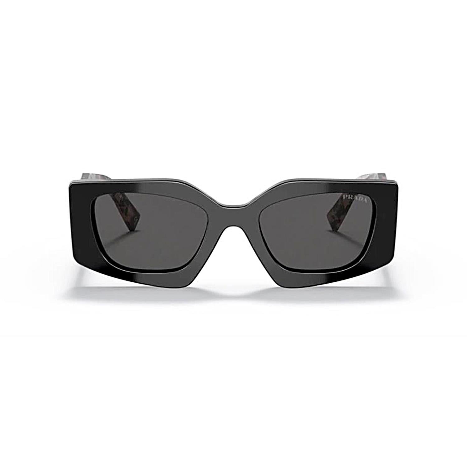 Prada 15YS 1AB5S0 51 Kadın Siyah Cat Eye Güneş Gözlüğü