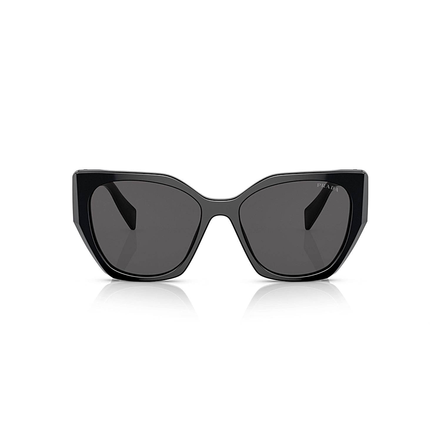Prada PR 19ZS 1AB5S0 55 Kadın Cat Eye Siyah Kemik Güneş Gözlüğü