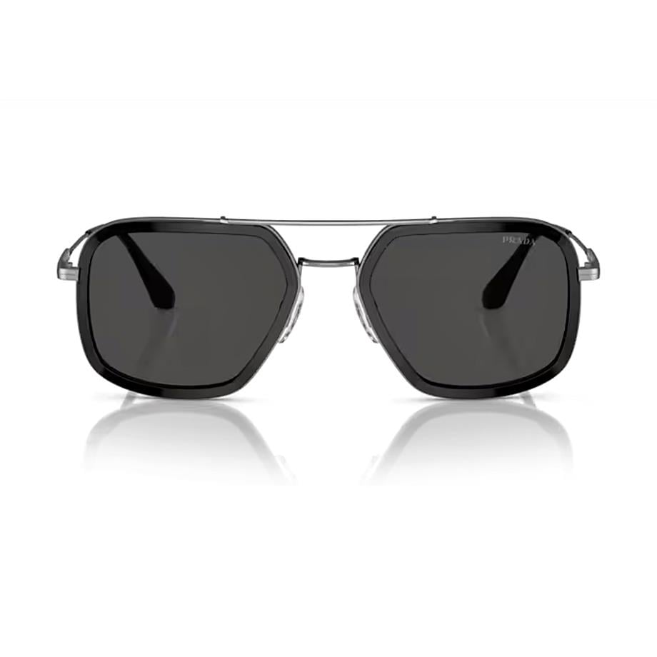 Prada PR 57XS M4Y5S0 54 Erkek Siyah Güneş Gözlüğü