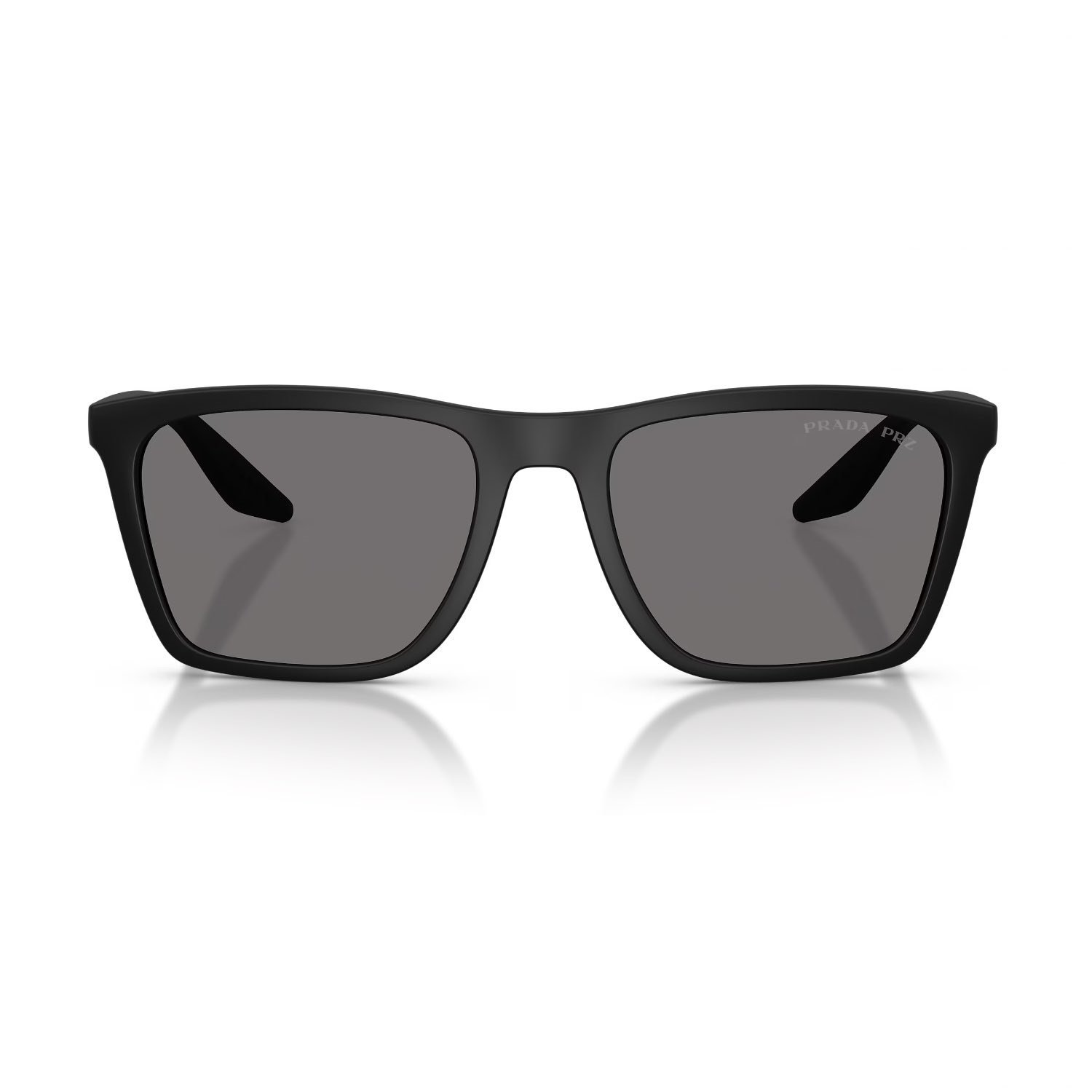 Prada PS B08S 1BO02G 56 Linea Rossa Erkek Polarize Kare Siyah Kemik Güneş Gözlüğü