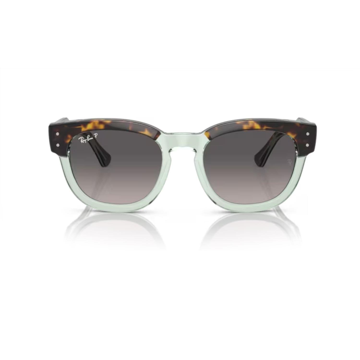 Ray Ban RB 0298S 1376M3 53 Polarize Unisex Kare Çok Renkli Kemik Güneş Gözlüğü