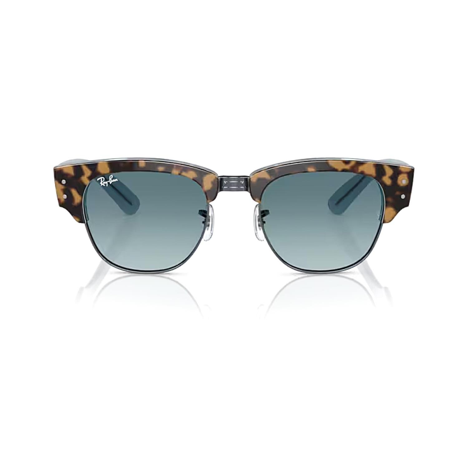 Ray Ban RB 0316S 13163M 50 Mega Clubmaster Unisex Kare Kırçıllı Kahverengi Kemik Güneş Gözlüğü