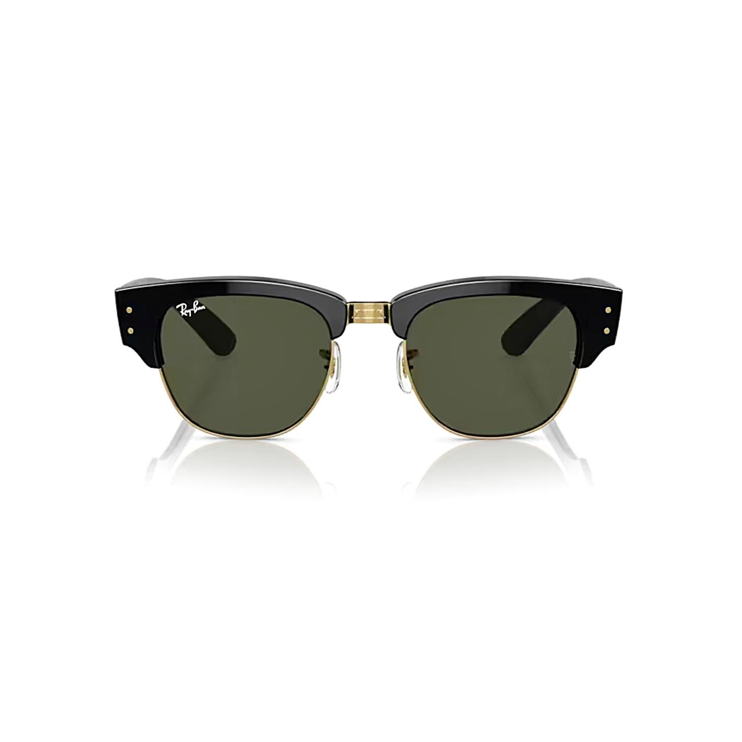 Ray-Ban RB 0316S 90131 50 Mega Clubmaster Unisex Kare Siyah Güneş Gözlüğü