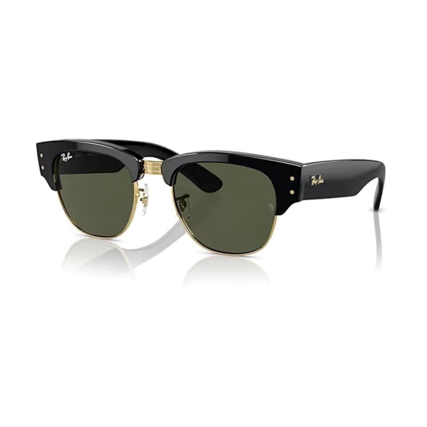 Ray-Ban RB 0316S 90131 50 Mega Clubmaster Unisex Kare Siyah Güneş Gözlüğü