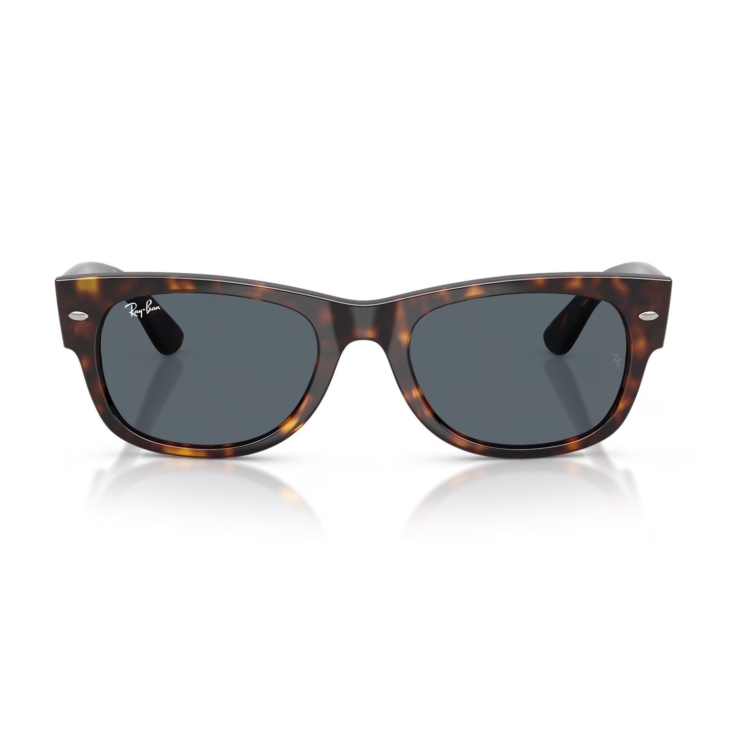 Ray-Ban RB 0832S 902R5 52 Mega Wayfarer Unisex Kare Kırçıllı Kahverengi Güneş Gözlüğü