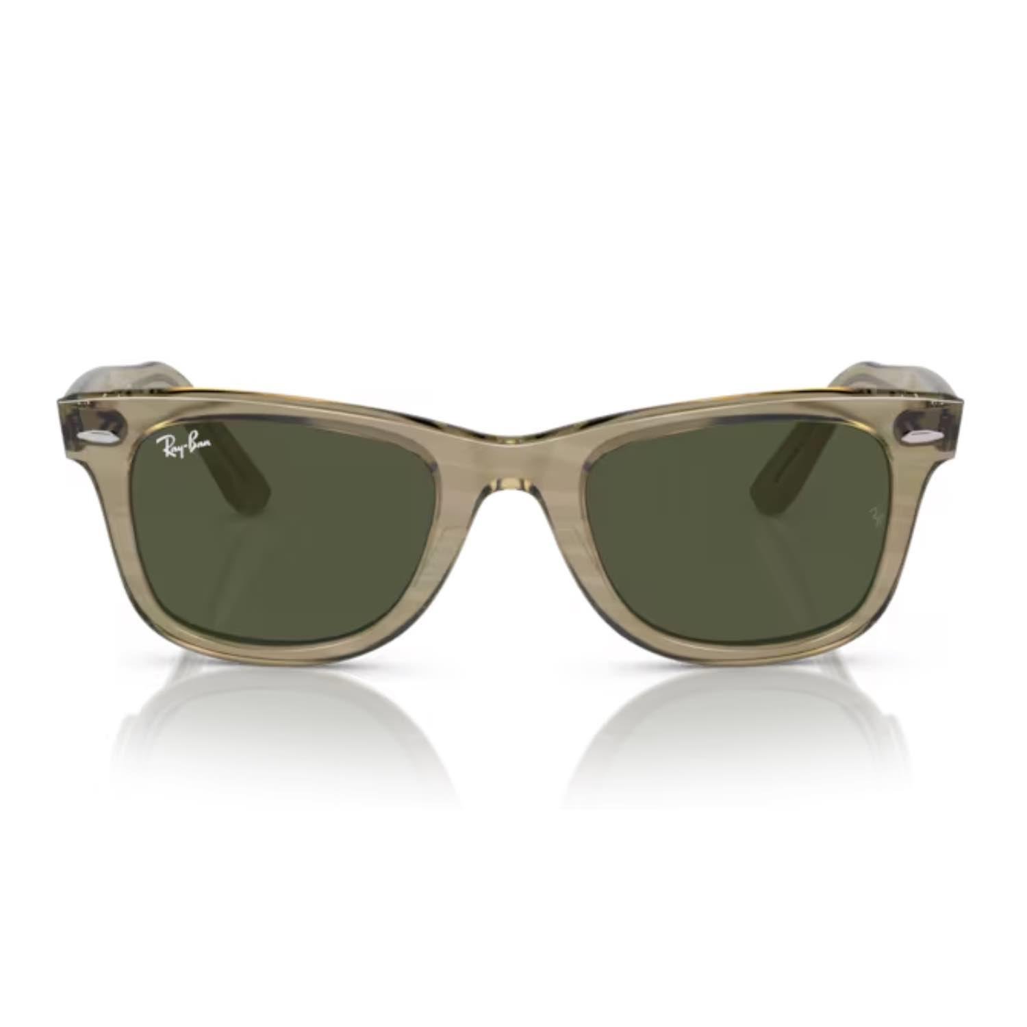 Ray-Ban RB 2140 138731 50 Wayfarer Change Unisex Dikdörtgen Çok Renkli Kemik Güneş Gözlüğü