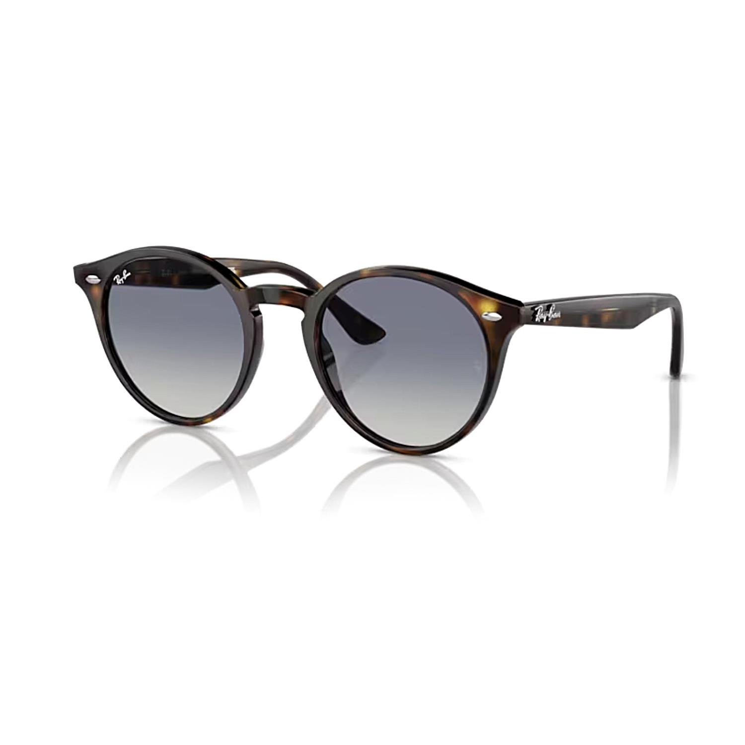 Ray-Ban RB 2180 7104L 49 Unisex Oval Kırçıllı Kahverengi Kemik Güneş Gözlüğü