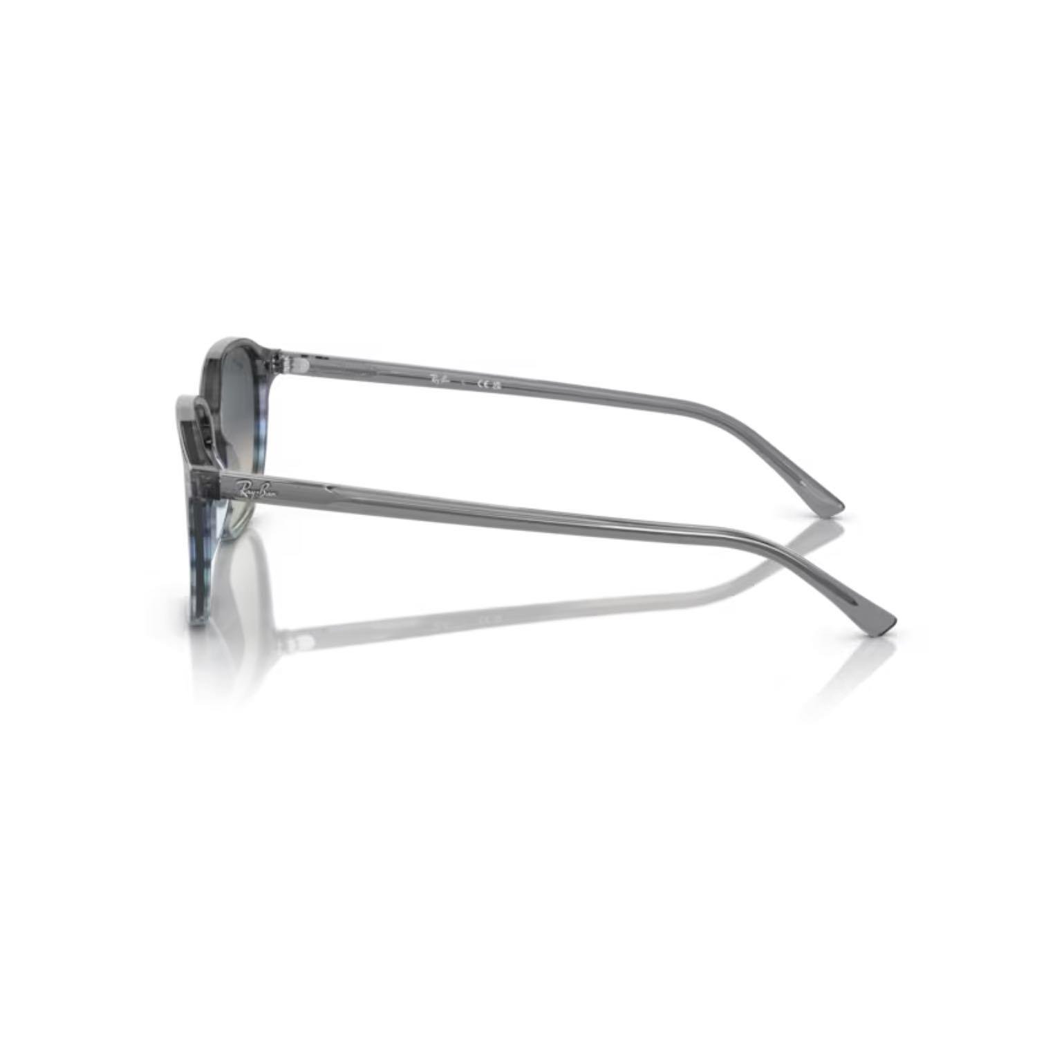 Ray-Ban RB 2193 138171 53 Leonard Unisex Kare Çok Renkli Kemik Güneş Gözlüğü