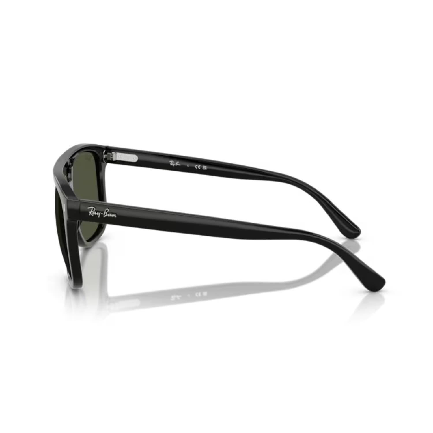 Ray Ban RB 2213 90131 58 Unisex Kare Siyah Kemik Güneş Gözlüğü