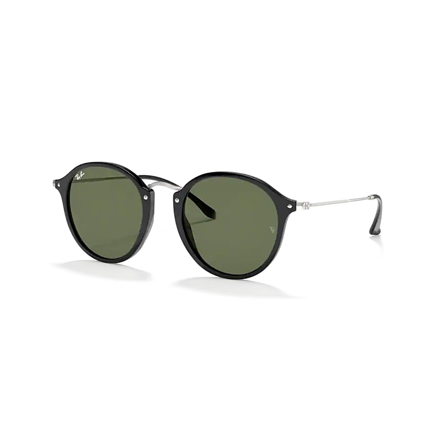 Ray-Ban RB 2447 901 49 Round Unisex Oval Siyah Kemik Güneş Gözlüğü