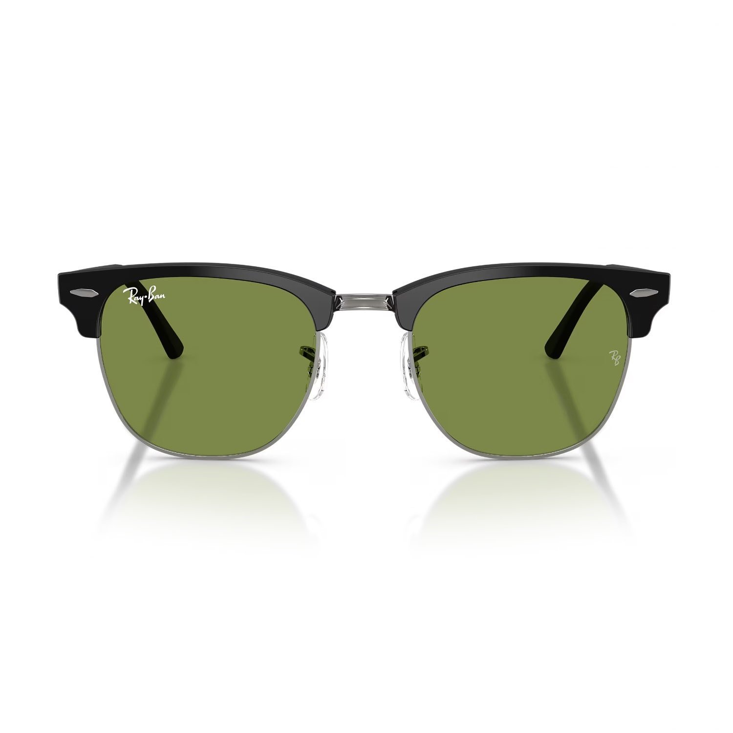 Ray-Ban RB 3016 601S4E 51 Clubmaster Unisex Kare Siyah Kemik Güneş Gözlüğü