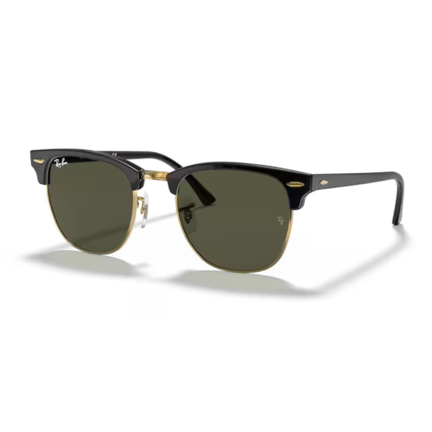 Ray-Ban RB 3016 W0365 49 Clubmaster Unisex Siyah Güneş Gözlüğü