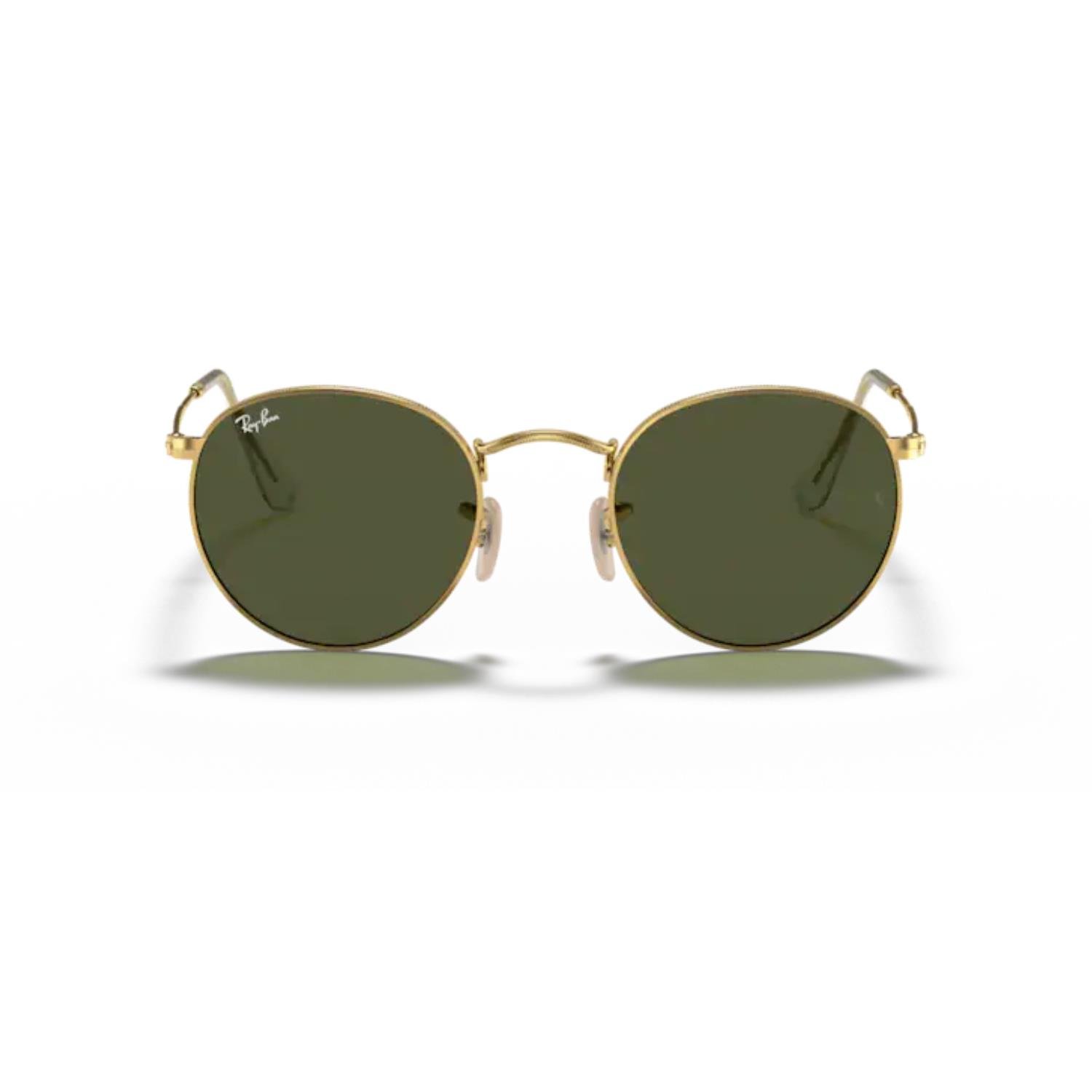 Ray-Ban RB 3447 001 53 Round Metal Unisex Altın Yuvarlak Metal Güneş Gözlüğü