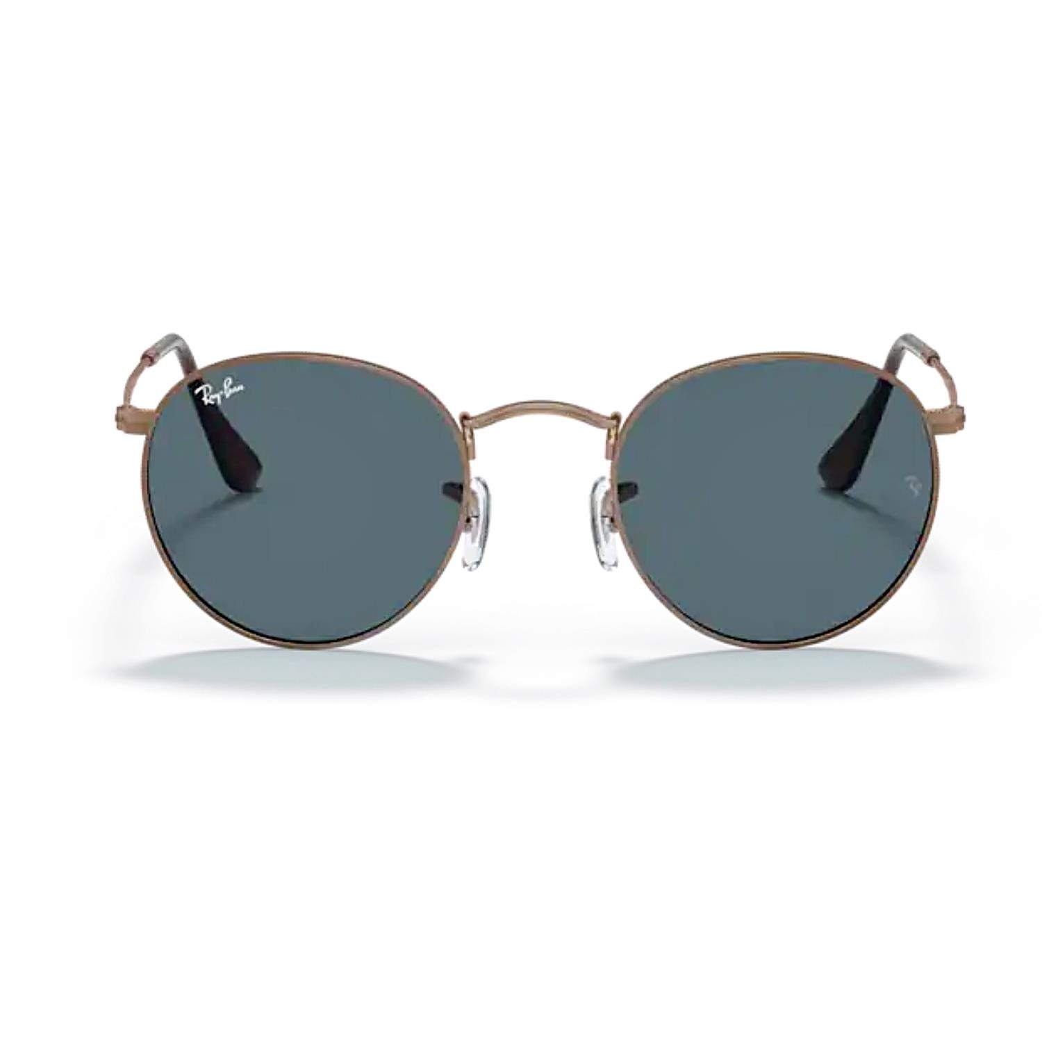Ray-Ban RB 3447 9230R5 47 Unisex Bronz Yuvarlak Metal Güneş Gözlüğü