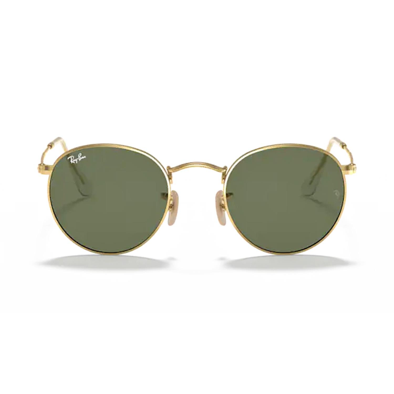 Ray-Ban RB 3447N 001 50 Unisex Altın Yuvarlak Metal Güneş Gözlüğü