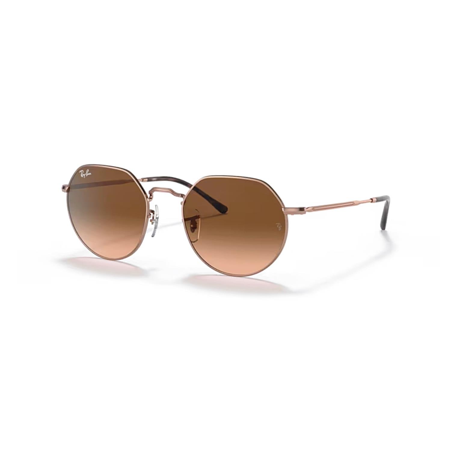 Ray-Ban RB 3565 9035A5 51 Jack Unisex Bakır Metal Güneş Gözlüğü