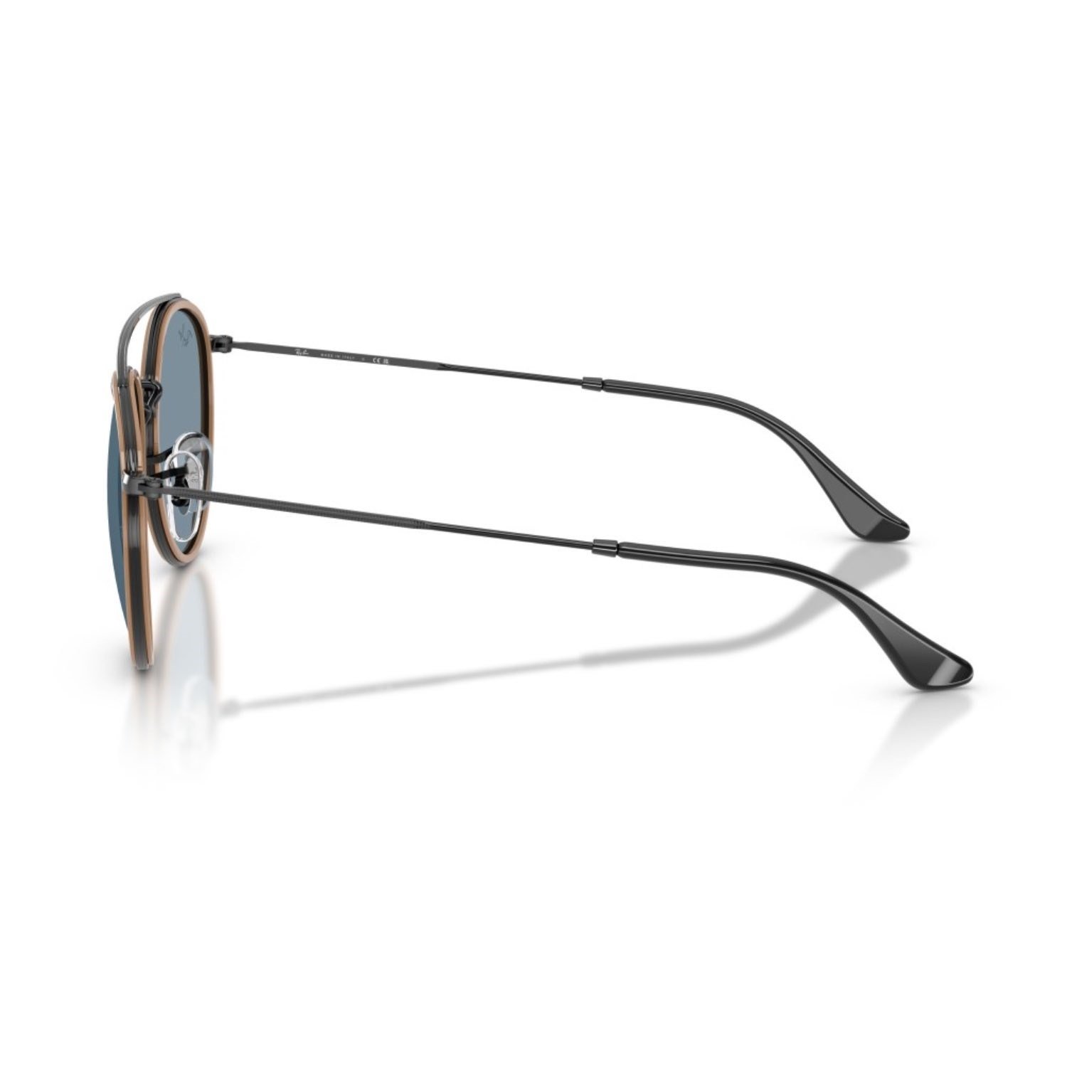 Ray-Ban RB 3647N 9279R5 51 Unisex Yuvarlak Siyah Metal Güneş Gözlüğü