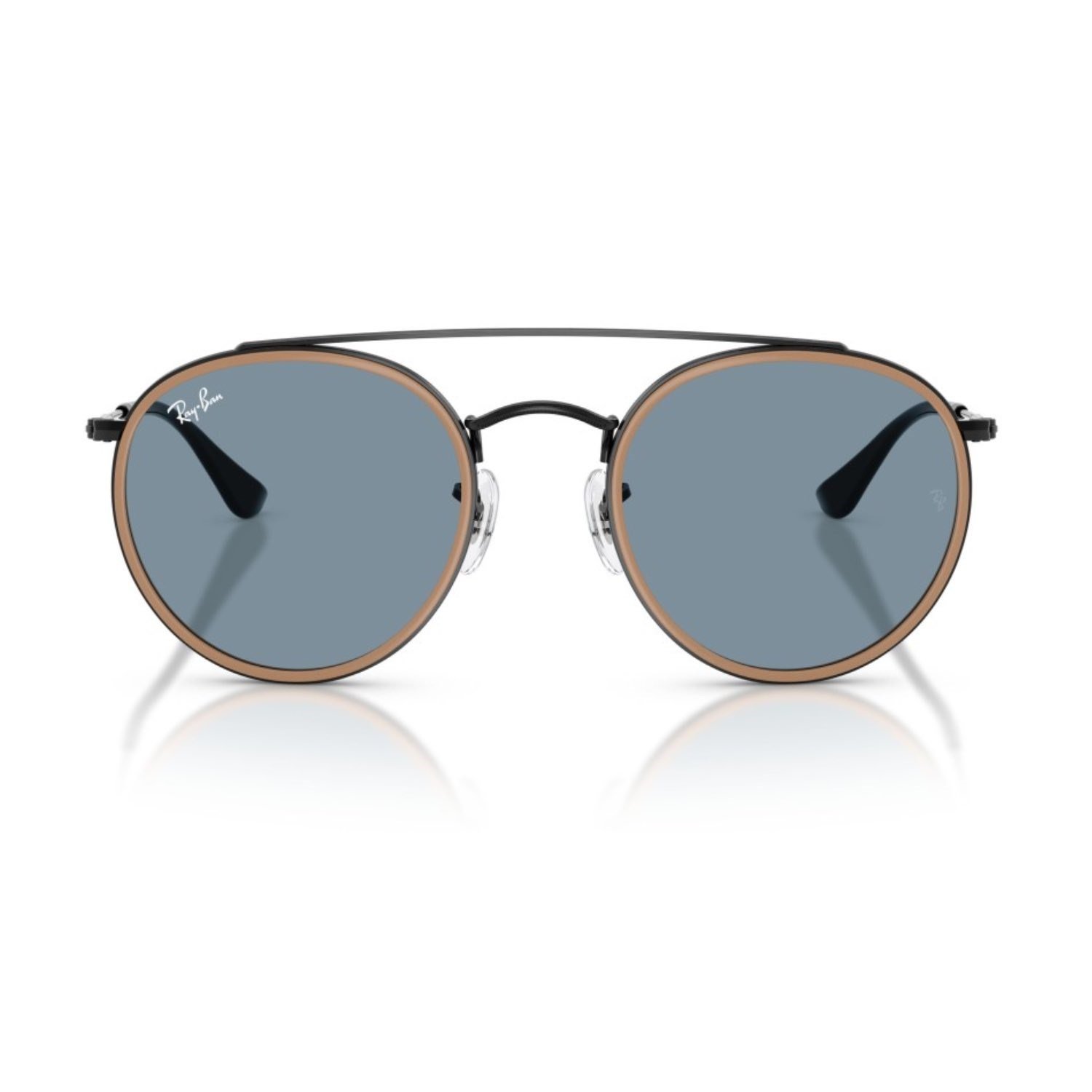 Ray-Ban RB 3647N 9279R5 51 Unisex Yuvarlak Siyah Metal Güneş Gözlüğü