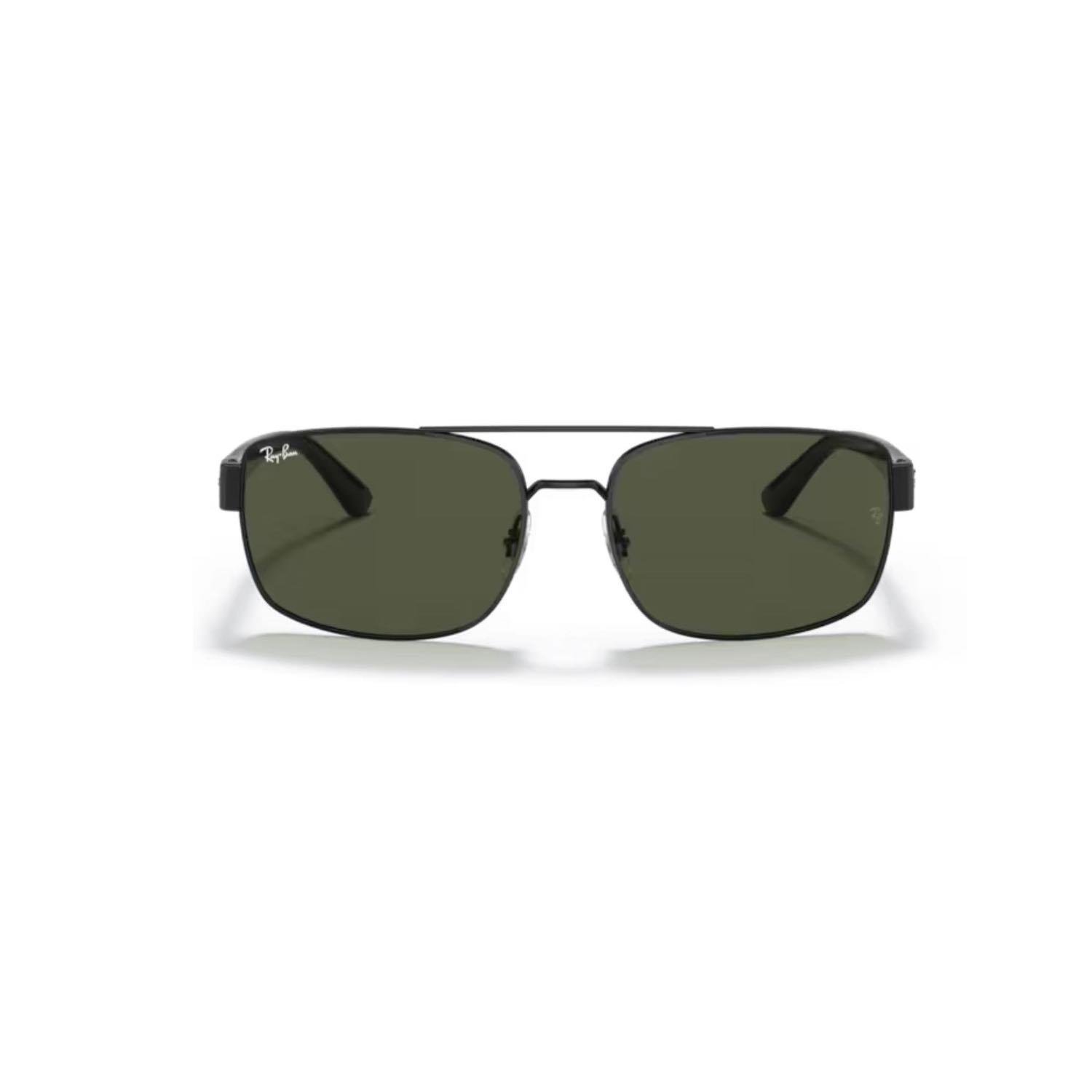 Ray-Ban RB 3687 00231 61 Erkek Oval Füme Metal Güneş Gözlüğü