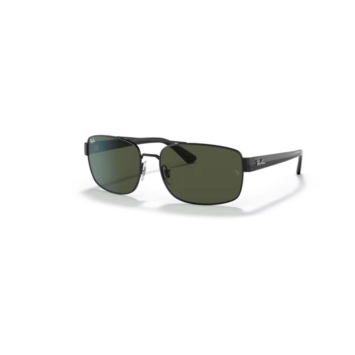 Ray-Ban RB 3687 00231 61 Erkek Oval Füme Metal Güneş Gözlüğü