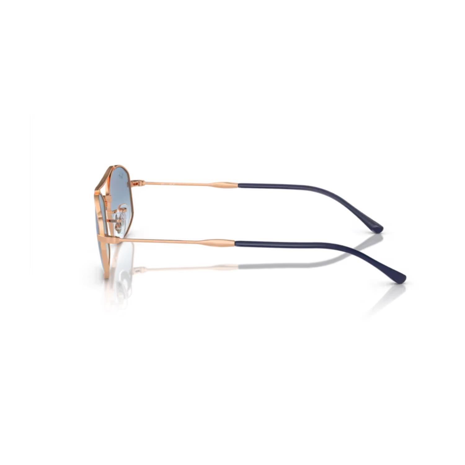 Ray-Ban RB 3719 92623F 54 Unisex Oval Rose Gold Metal Güneş Gözlüğü