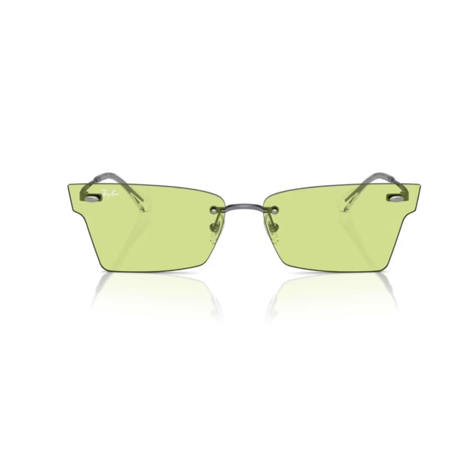 Ray-Ban RB 3730 0042 64 Unisex Geometrik Çerçevesiz Güneş Gözlüğü