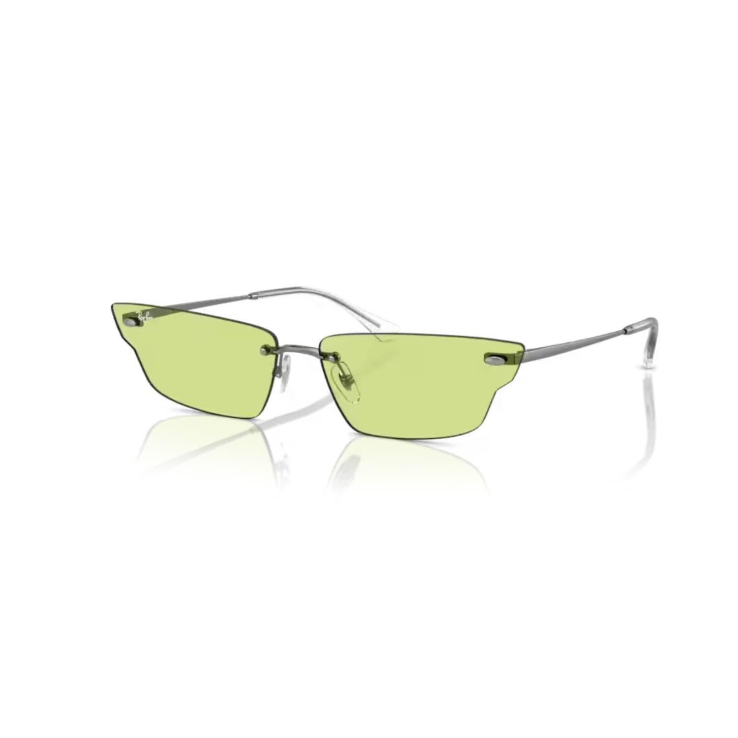 Ray-Ban RB 3731 0042 63 Unisex Geometrik Çerçevesiz Güneş Gözlüğü
